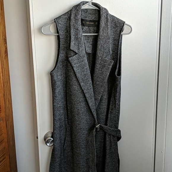 Zara Jackets & Blazers - 💙4/$20 Zara basic wool vest